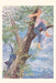Vintage Journal Child and Cat in Tree by Found Image Press