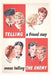 Vintage Journal Loose Lips Poster by Found Image Press