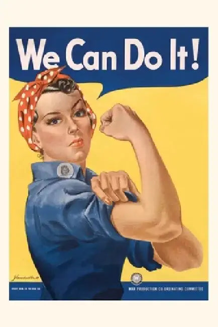 Vintage Journal We Can Do It Poster by Found Image Press
