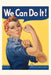 Vintage Journal We Can Do It Poster by Found Image Press
