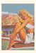 Vintage Journal Blonde on Diving Board by Found Image Press