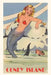 Vintage Journal Coney Island Mermaid by Found Image Press