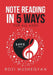 Note Reading in 5 Ways: For All Ages by Rozi Mushegyan
