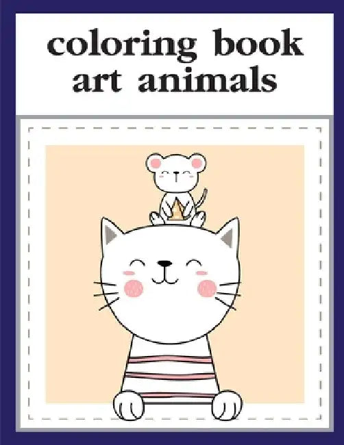 Coloring Book Art Animals: coloring pages, Christmas Book for kids and children by J. K. Mimo