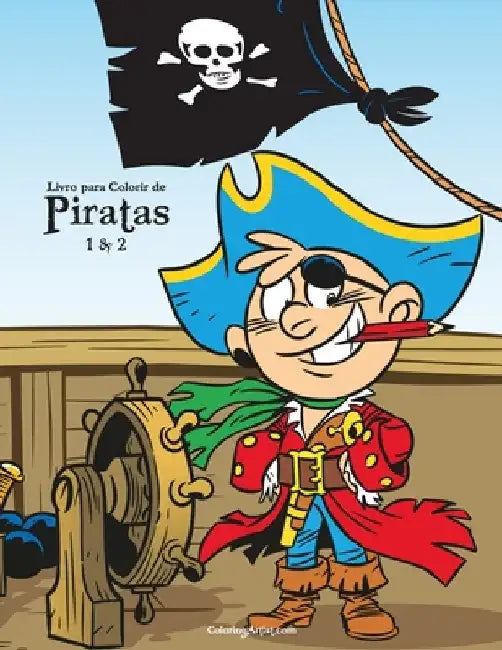 Livro para Colorir de Piratas 1 & 2 by Snels, Nick