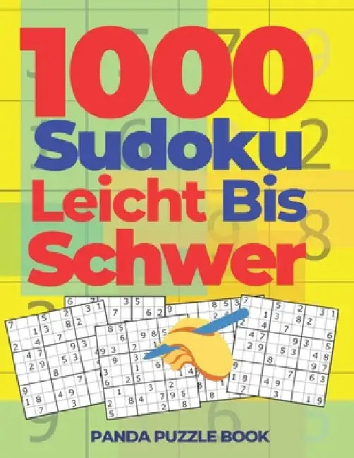 1000 Sudoku Leicht Bis Schwer: Logikspiele Für Erwachsene by Book, Panda Puzzle