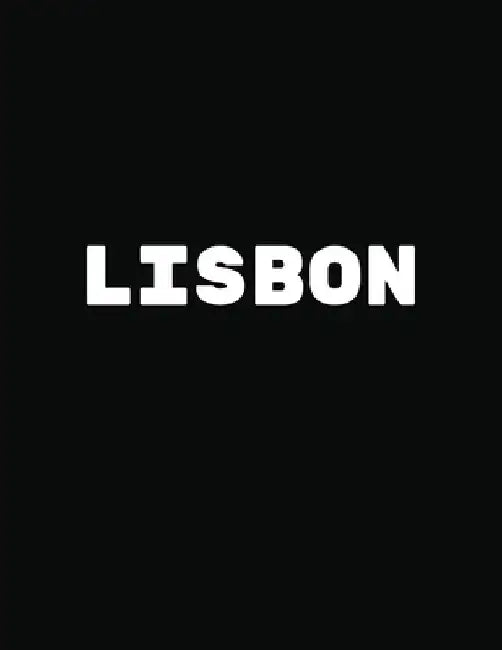 Lisbon: Black and White Decorative Book to Stack Together on Coffee Tables, Bookshelves and Interior Design - Add Bookish Char by Bookish Charm Decor