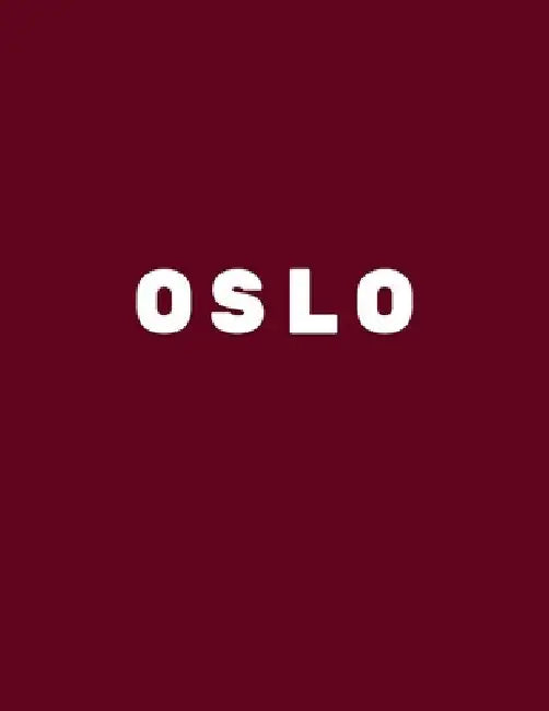 Oslo: Decorative Book to Stack Together on Coffee Tables, Bookshelves and Interior Design - Add Bookish Charm Decor to Your by Bookish Charm Decor