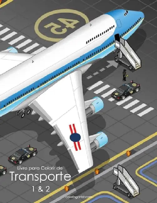 Livro para Colorir de Transporte 1 & 2 by Snels, Nick