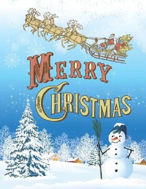 Merry Christmas: A Beautiful Coloring Book With Christmas Design For Kids by Aa Creative Press