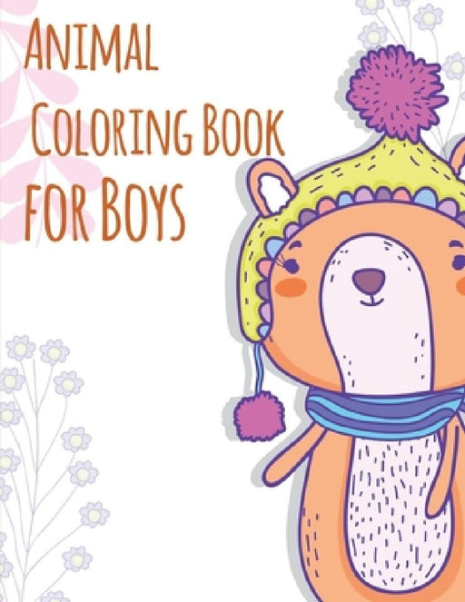 Animal Coloring Book For Boys: Cute Christmas Coloring pages for every age by J. K. Mimo
