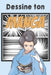 Dessine ton Manga: Bande dessinée vierge à compléter pour mangaka en herbe Format 15,2 x 22,9 cm 100 pages by Apprenti Mangaka