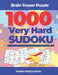 Brain Teaser Puzzle - 1000 Very Hard Sudoku: Logic Games For Adults by Panda Puzzle Book