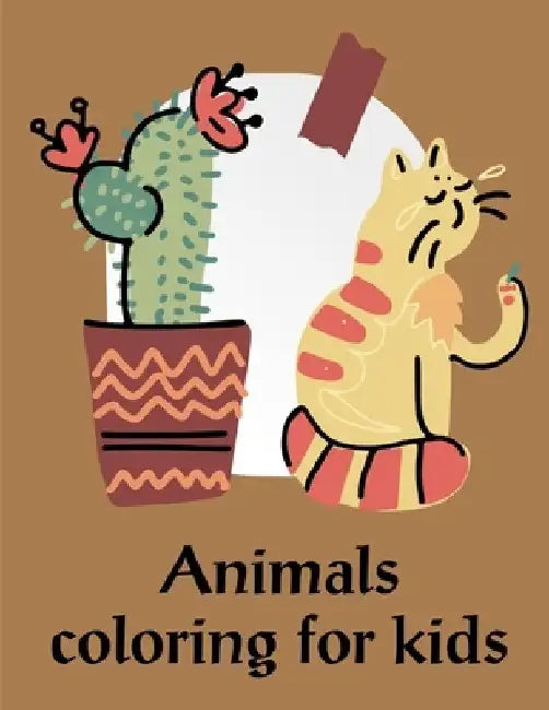 Animals Coloring For Kids: Children Coloring and Activity Books for Kids Ages 2-4, 4-8, Boys, Girls, Christmas Ideals by J. K. Mimo