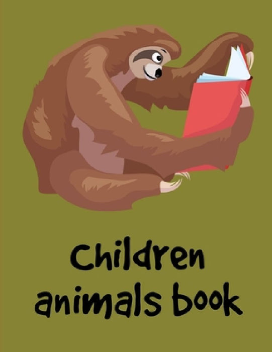 Children Animals Book: Children Coloring and Activity Books for Kids Ages 3-5, 6-8, Boys, Girls, Early Learning by J. K. Mimo