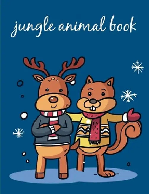 Jungle Animal Book: An Adorable Coloring Book with Cute Animals, Playful Kids, Best Magic for Children by J. K. Mimo