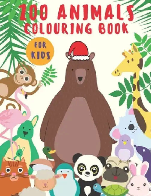 Zoo Animals Colouring Book: for Kids (Great Gift for Boys & Girls) by Joy Books