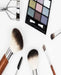 Glamorous Makeup Chart: Makeup Artist Face Chart by Diva Queen Beauty Blogger Influencer