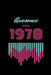 awesome since 1978 by Star Note Books