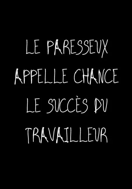 Le paresseux appelle chance le succès du travailleur: Ne travailler plus pour l'argent laisser l'argent travailler pour vous (PÈRE RICHE, PÈRE PAUVRE) by Dition Psg