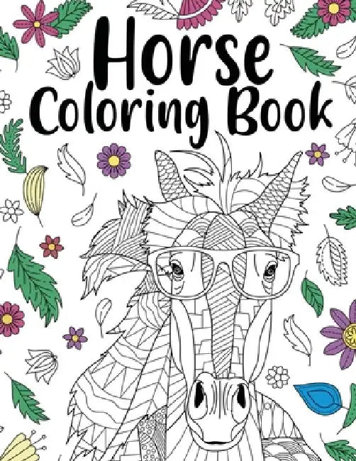 Horse Coloring Book by Paperland Online Store