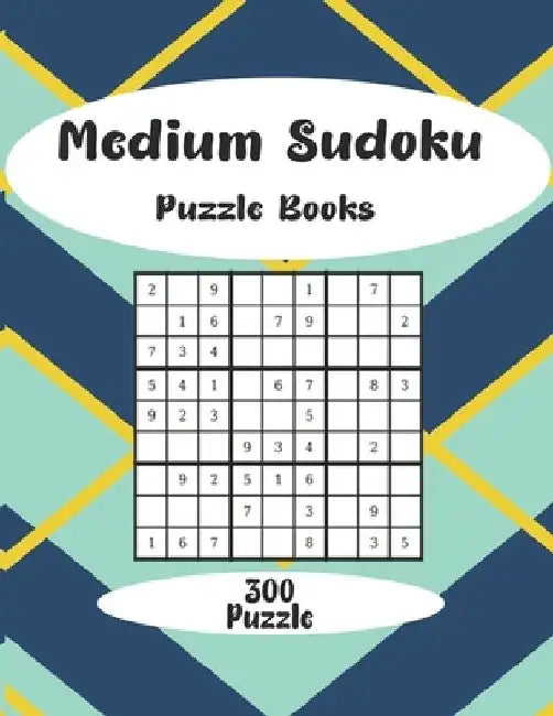 Meduim Soduko Puzzle Books_300 Sudoku puzzles by Meduim Soduko Puzzle