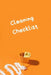 cleaning checklist by Planner Book
