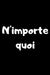 N'importe quoi: Idée cadeau insolite à offrir à une personne qui souhaite "n'importe quoi" by Carnet Fun