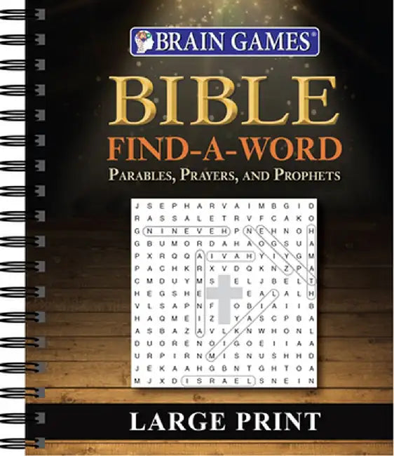 Brain Games Large Print Bible Find a Word by Ltd Publications International