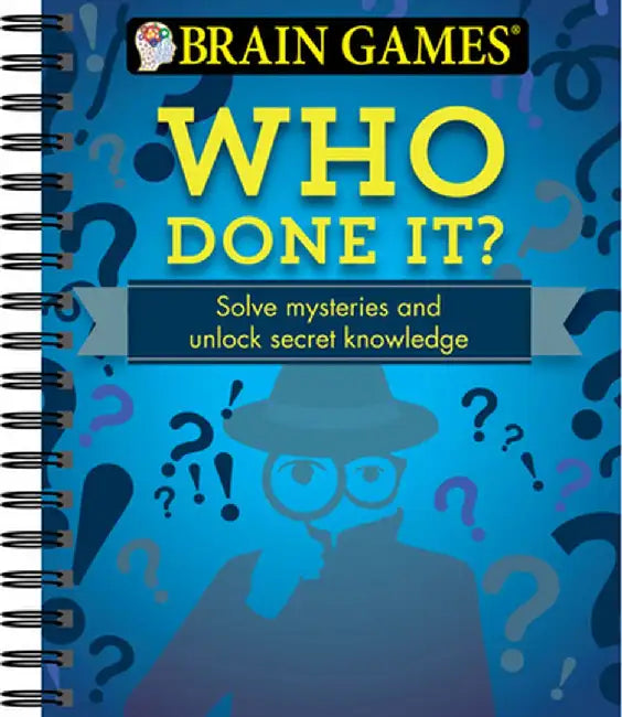Brain Games Who Done It by Ltd Publications International