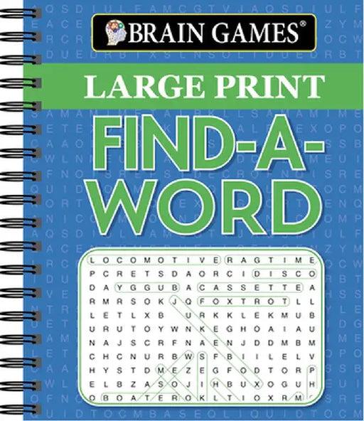 Brain Games Large Print Find a Word by Ltd Publications International