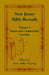 New Jersey Bible Records: Volume 2, Salem and Cumberland Counties by Anna M. Watring