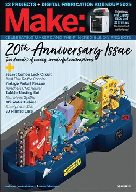 Make: Volume 92: 20th Anniversary Issue by Dale Dougherty
