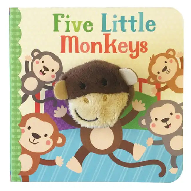 Five Little Monkeys Finger Puppet Book by Sarah Ward
