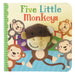 Five Little Monkeys Finger Puppet Book by Sarah Ward