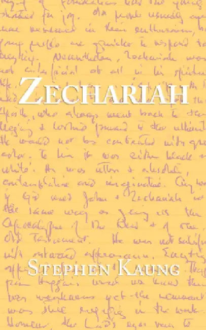 Zechariah by Stephen Kaung