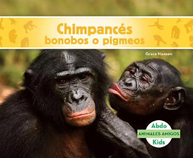Chimpances Bonobos (Bonobos) by Grace Hansen