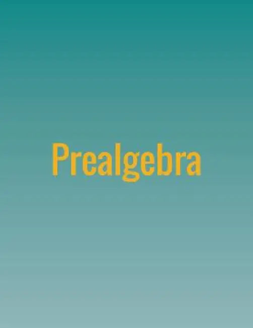 Prealgebra by Lynn Marecek, Maryanne Anthony-Smith
