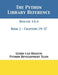 The Python Library Reference: Release 3.6.4 - Book 2 of 2 by Guido Van Rossum, Python Development Team