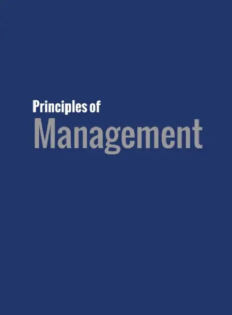 Principles of Management by David S. Bright, Anastasia H. Cortes, Eva Hartmann