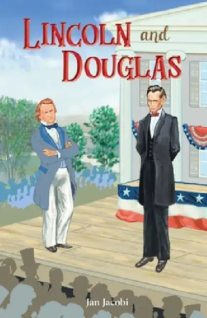 Lincoln and Douglas by Jan Jacobi