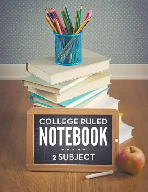 College Ruled Notebook - 2 Subject by Speedy Publishing LLC