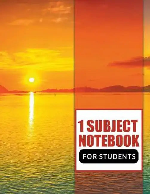 1 Subject Notebook For Students by Speedy Publishing LLC