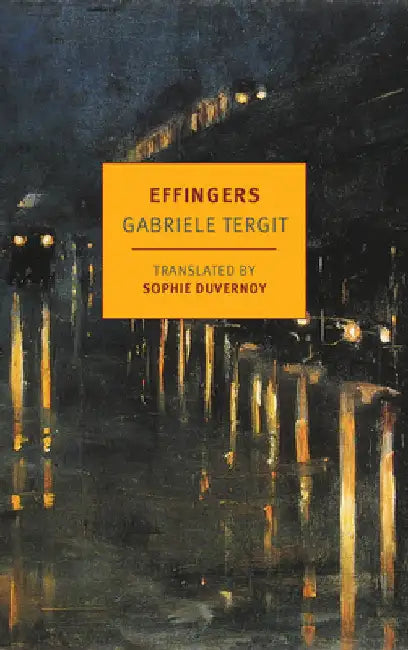 Effingers by Tergit, Gabriele