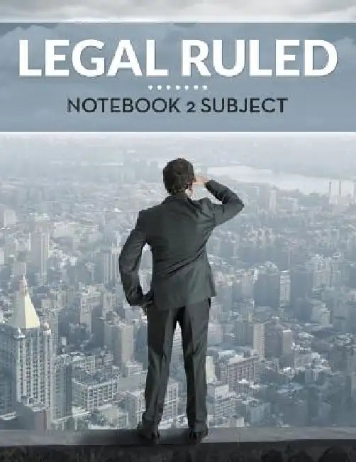 Legal Ruled Notebook 2 Subject by Speedy Publishing LLC