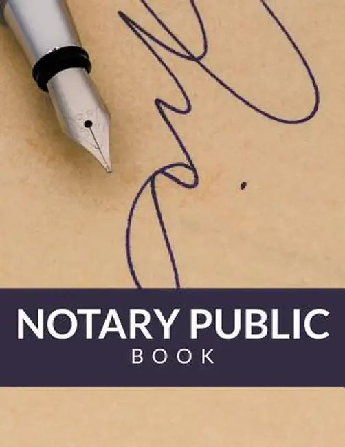 Notary Public Book by Publishing LLC