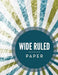 Wide Ruled Paper by Speedy Publishing LLC