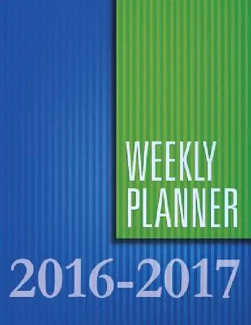 Weekly Planner 2016-2017 by Speedy Publishing LLC