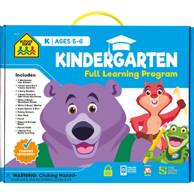 School Zone Kindergarten Full Learning Program by School Zone