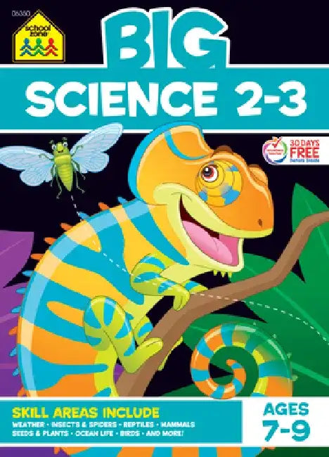 School Zone Big Science 2-3 Workbook by School Zone